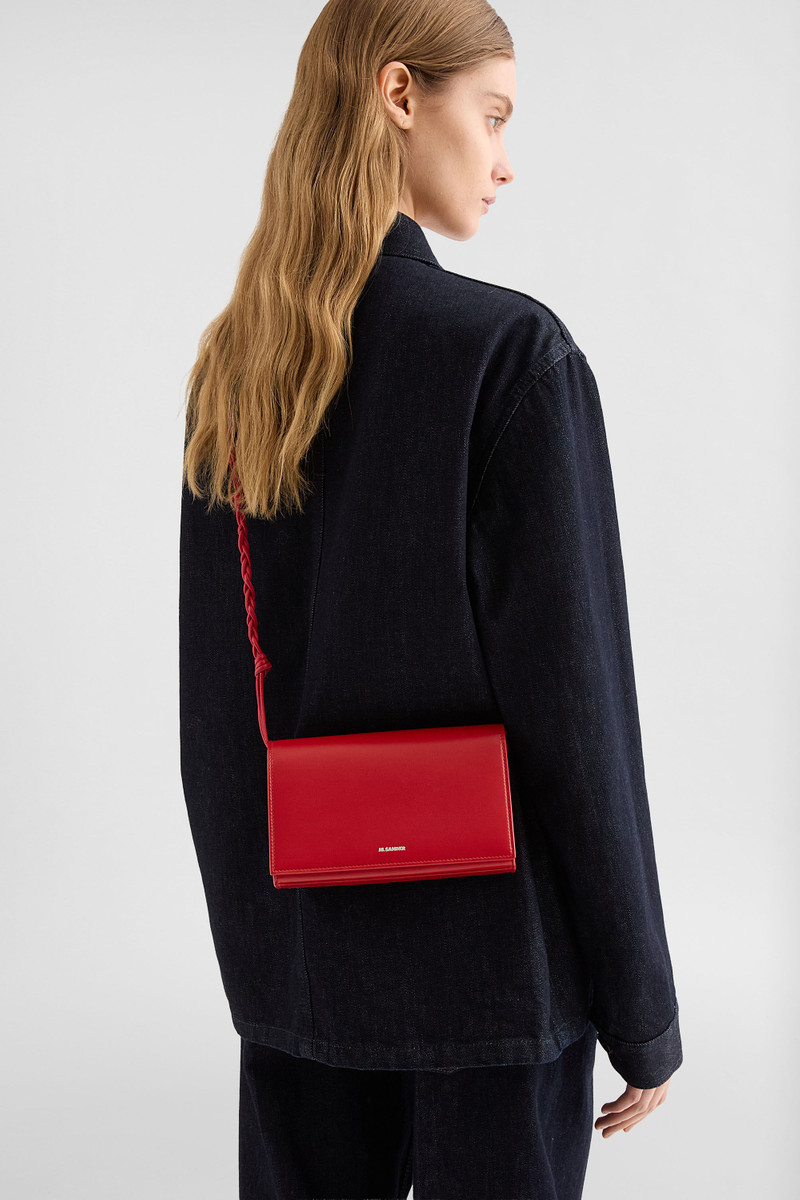 Jil Sander Tangle Wallet with Strap outlook