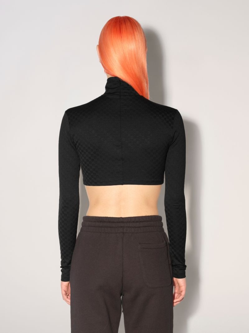 MINI MONOGRAM CROP TOP 4