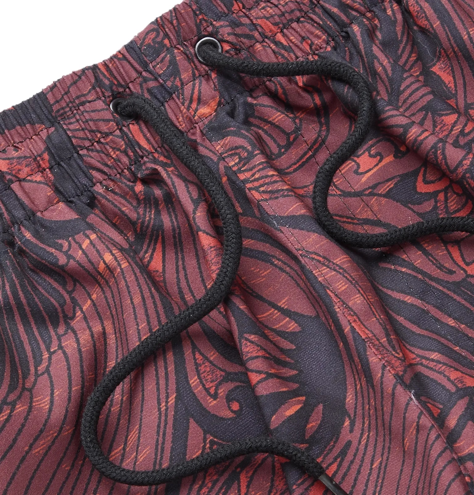 Mid-Length Dégradé Printed Shell Swim Shorts - 10