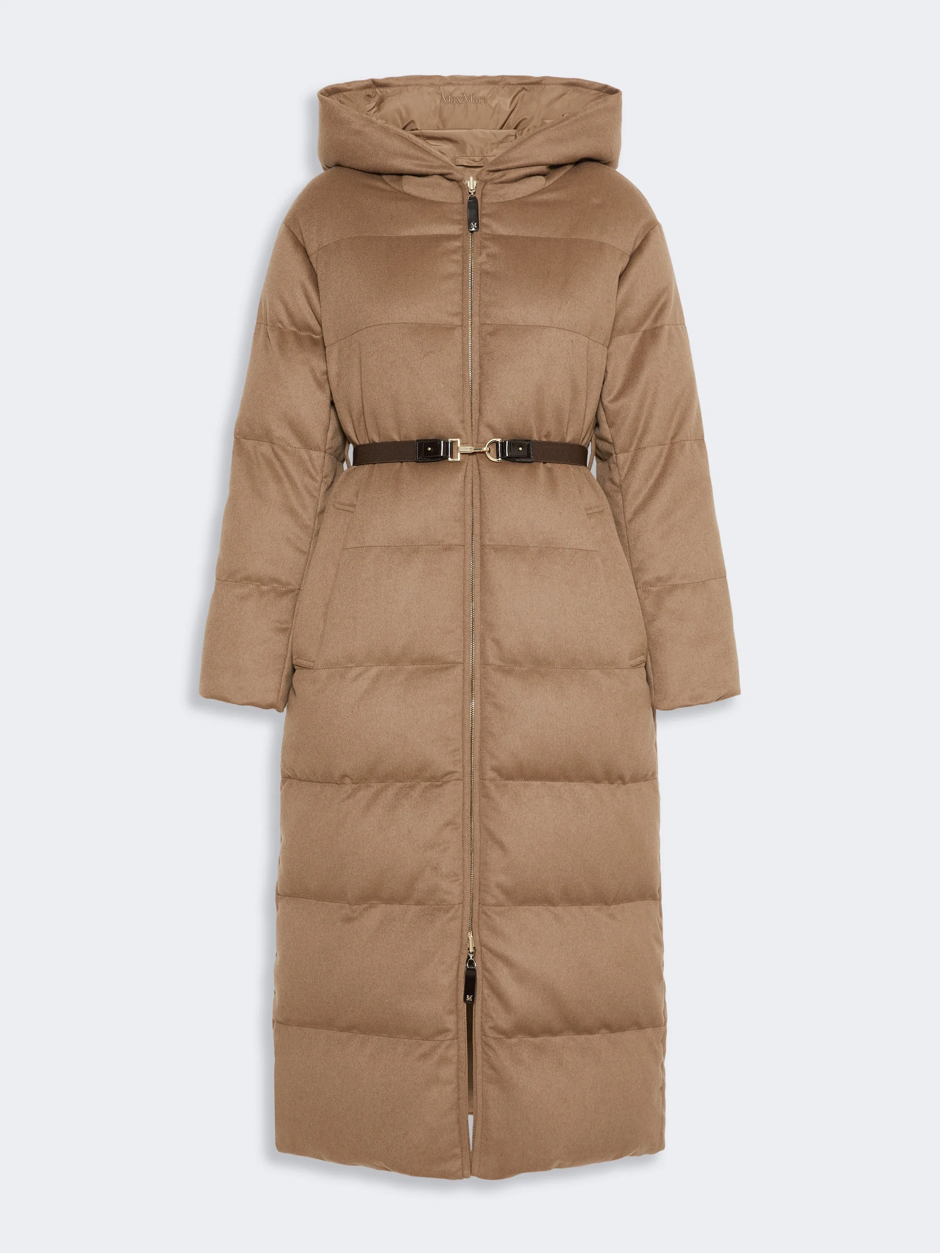 DOLCE Long reversible puffer in camel - CAMEL - 1