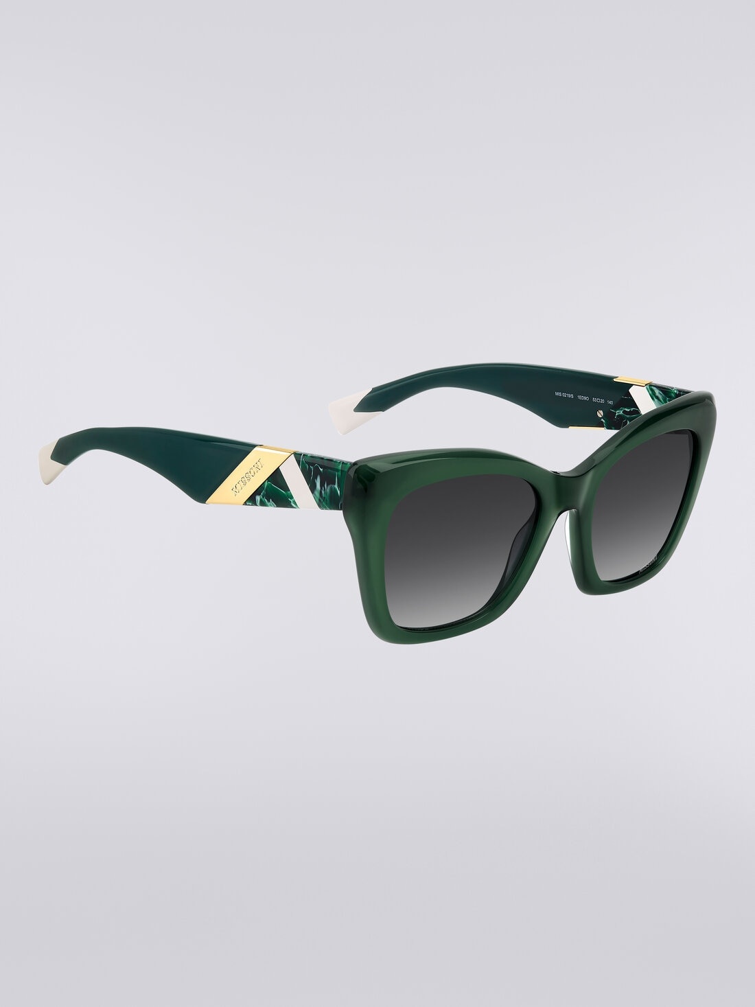 Rectangular acetate sunglasses - 3