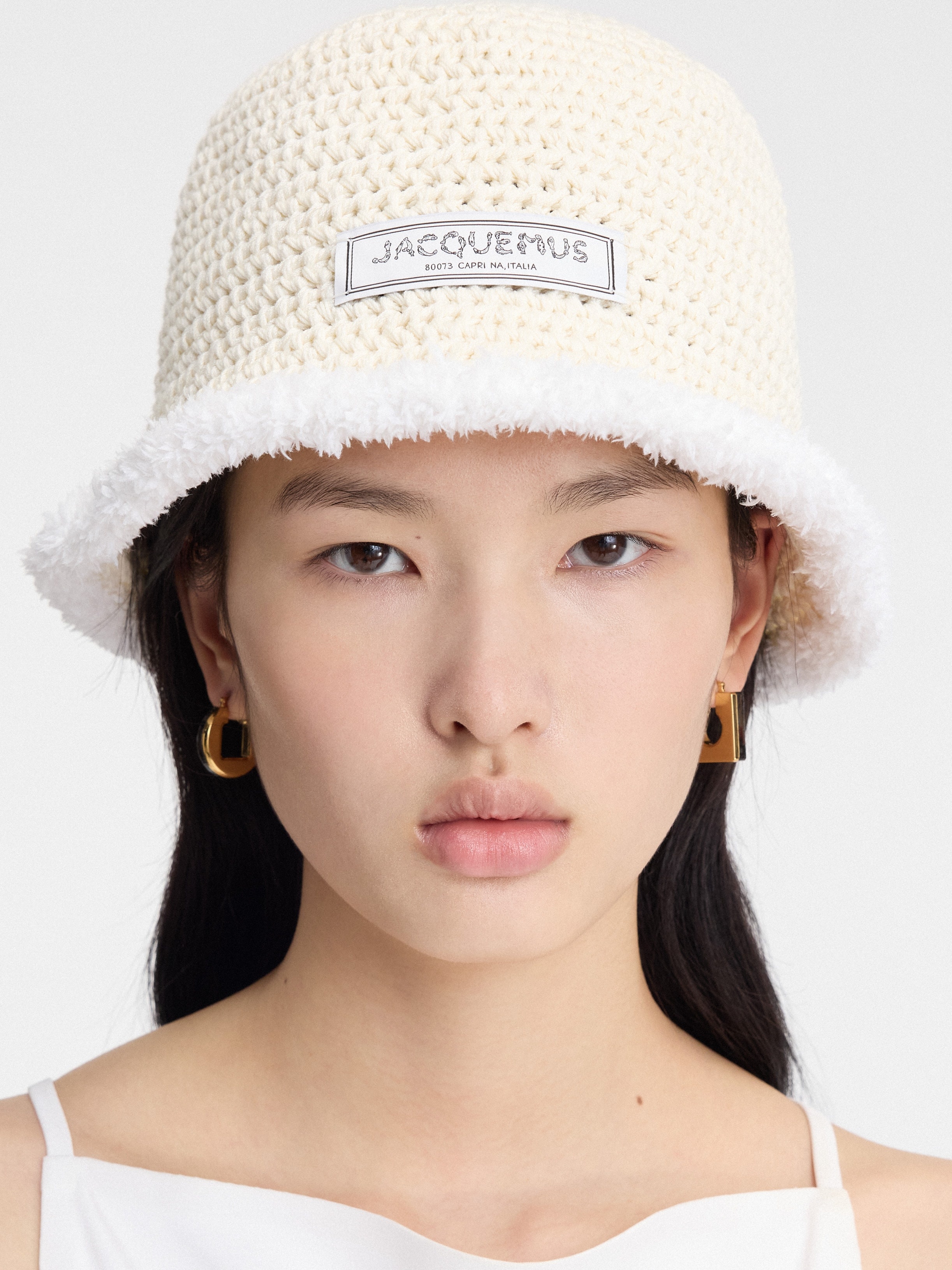 ハット JACQUEMUS FW24 LE BOB BORDINO (246AC6915216 110) JACQUEMUS Le bob Bordino | REVERSIBLE