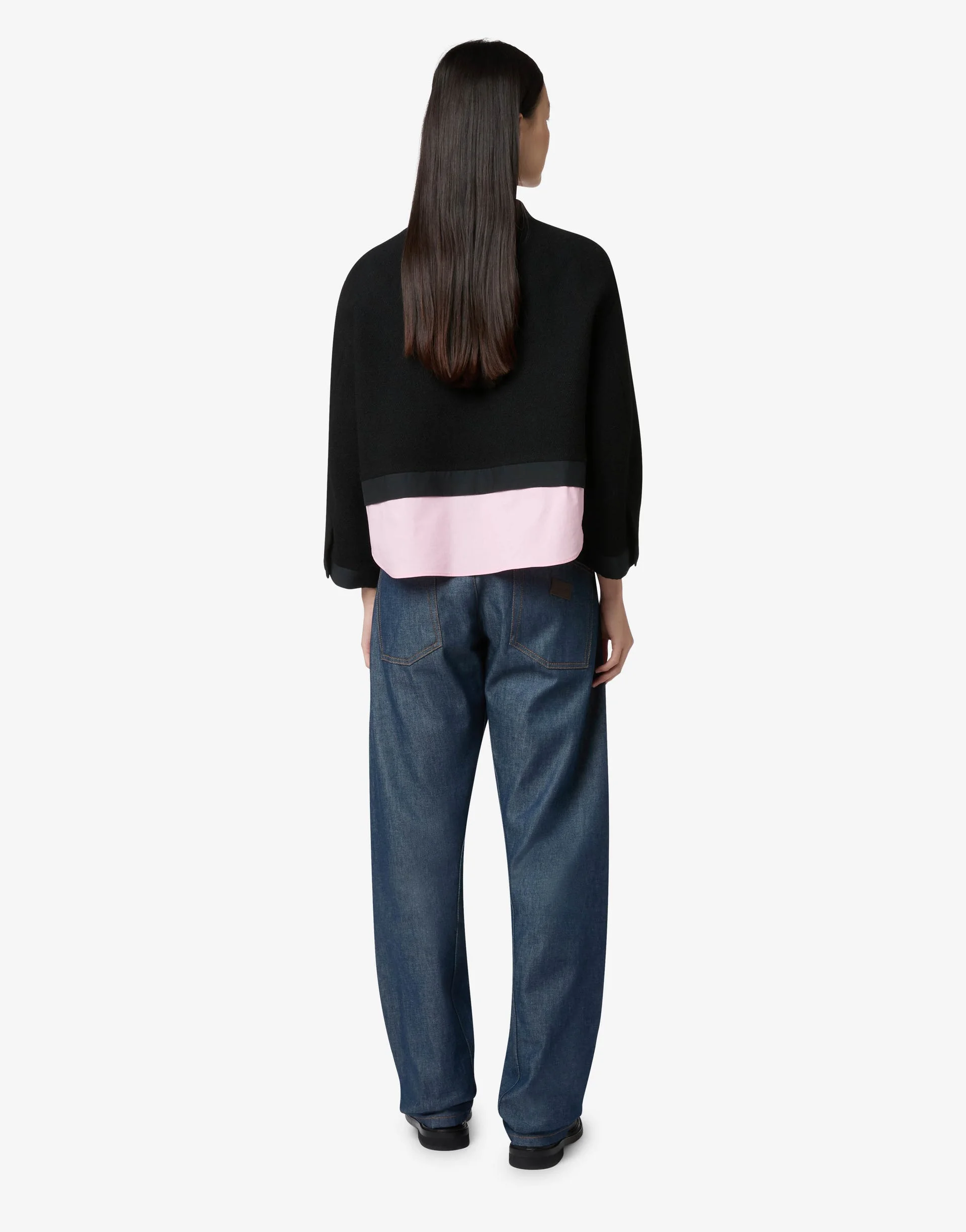 BOUCLÉ WOOL JACKET - 1