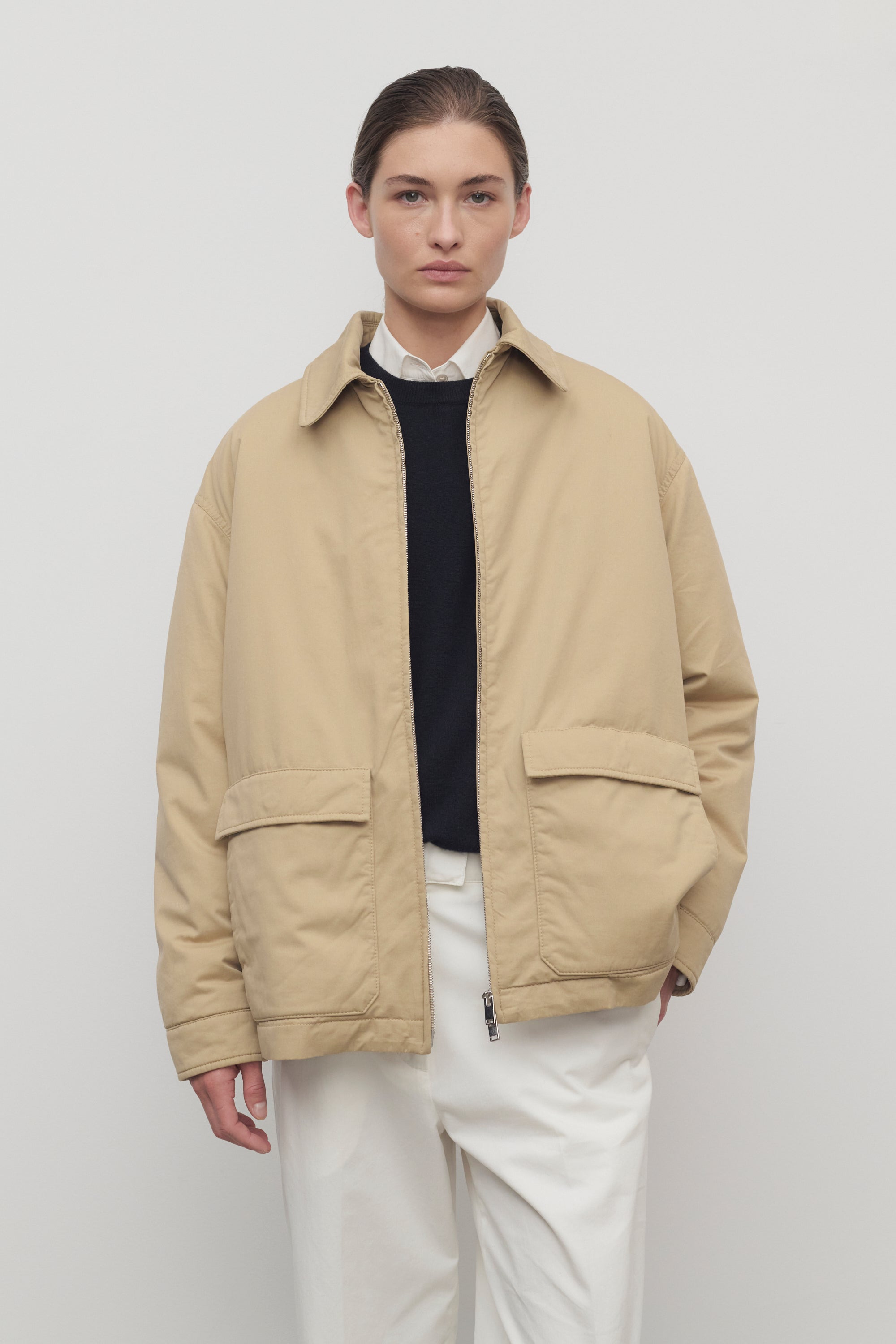 Aurelius Jacket in Cotton and Cashmere - 3