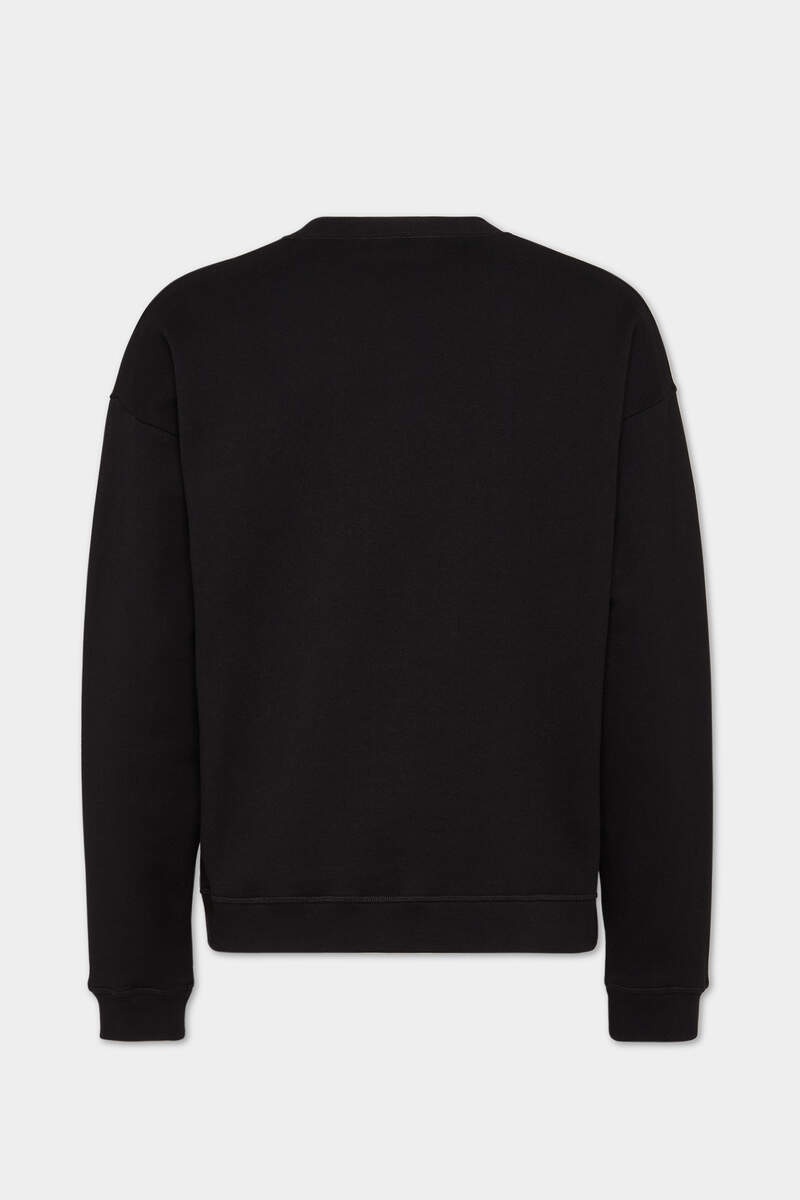 DSQUARED2 BRUSHED FLEECE RELAX FIT SWEATSHIRT - 2