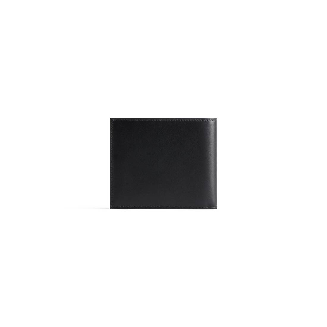 Men's Duty Free Square Folded Wallet in Black - 3