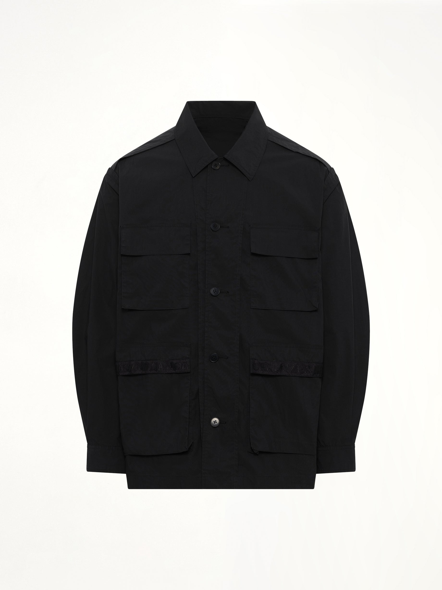 Pocket Shirt in Black - 2