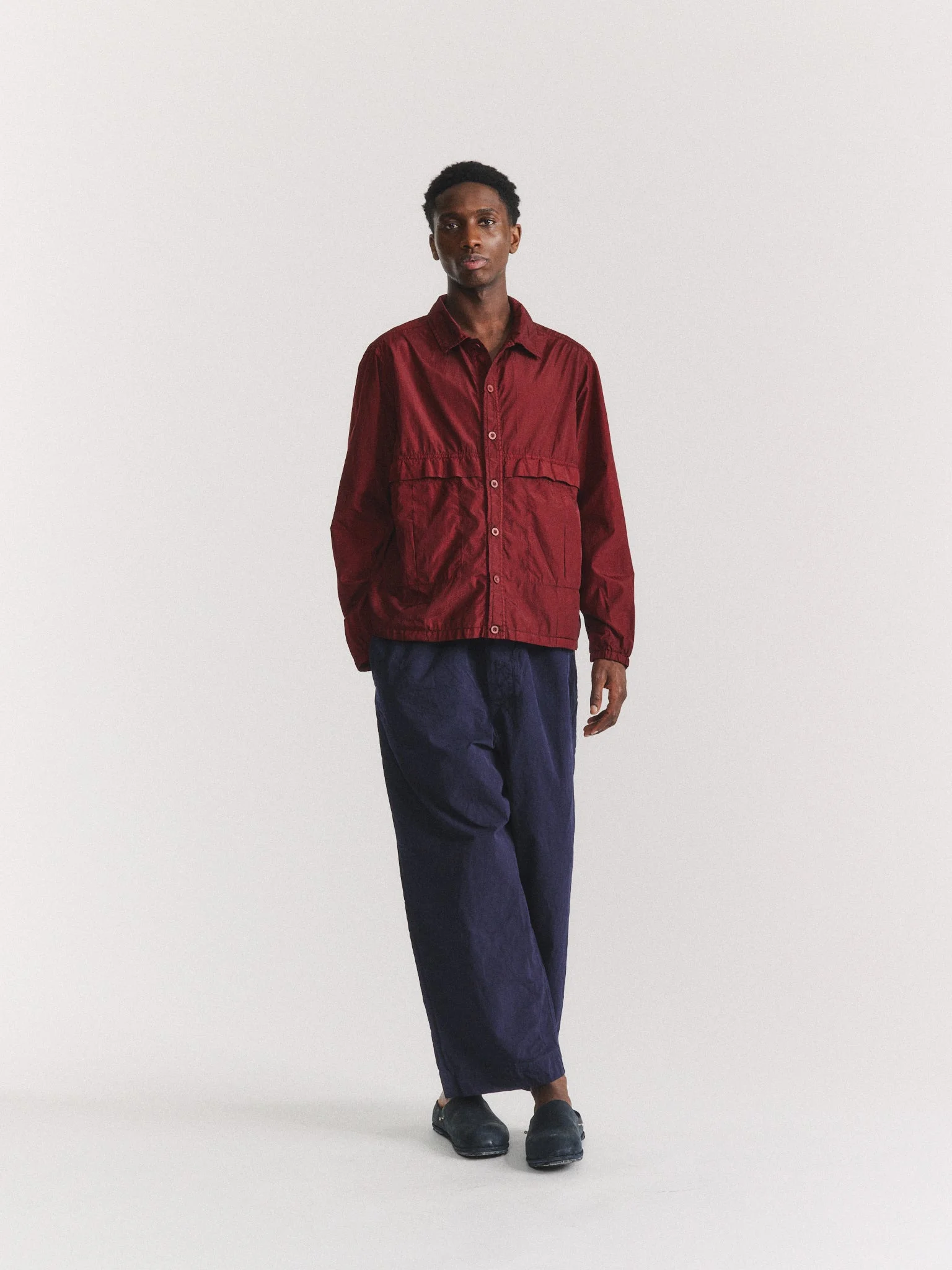 FABRICE JACKET - HONEY - WINE - 1