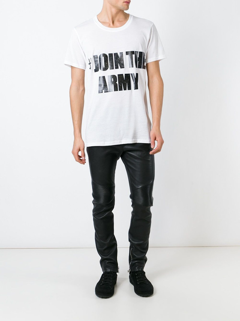 Balmain #Join the Army T-shirt outlook
