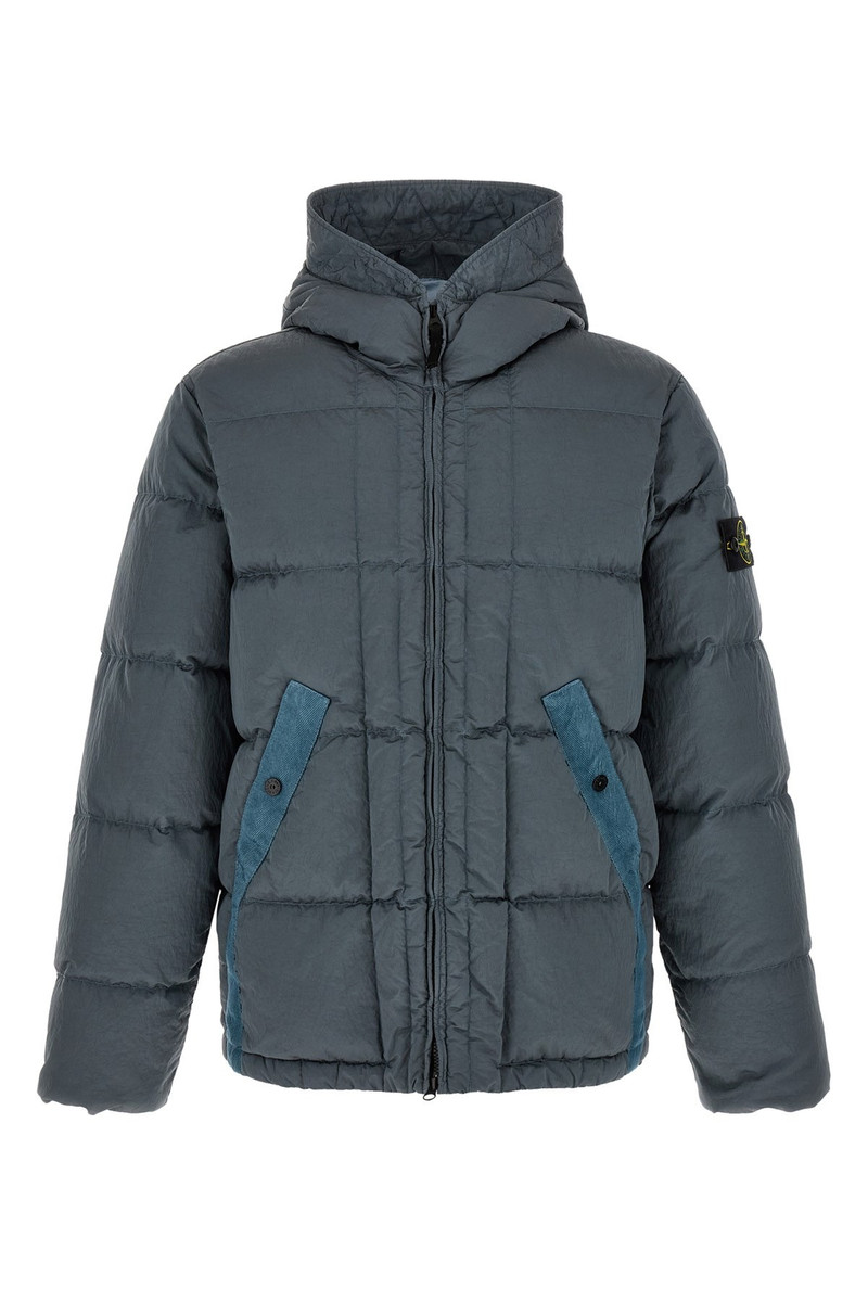Crumpled Effect Down Jacket 1