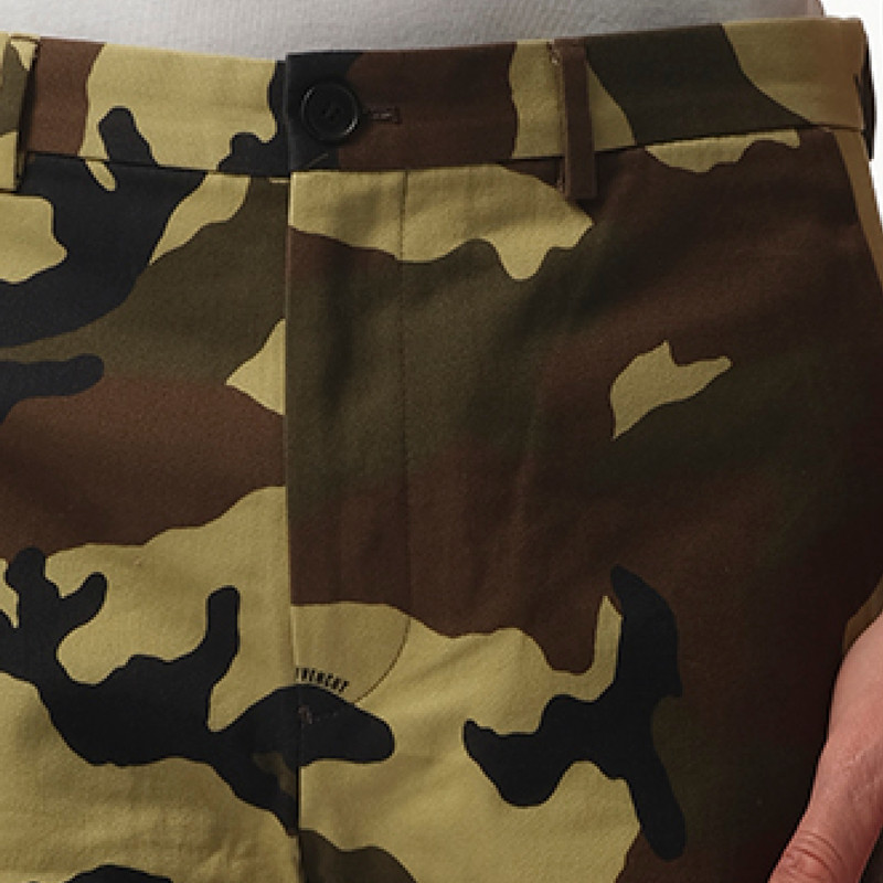 Givenchy Camo Bermuda in Khaki outlook