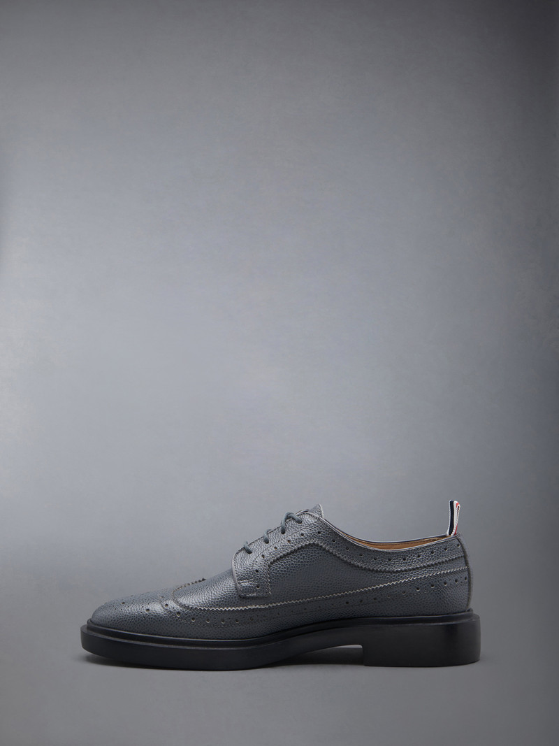 Thom Browne Pebble Grain Leather Longwing Brogue outlook
