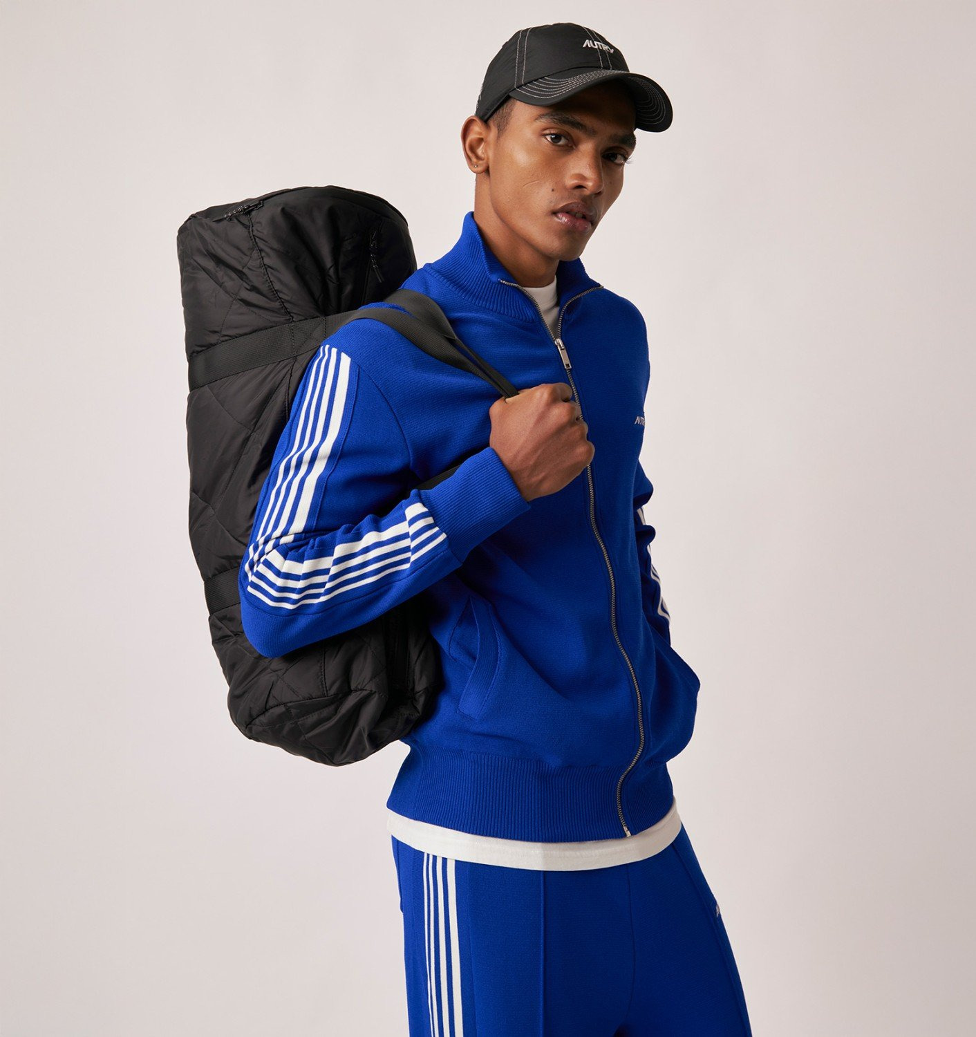 KNITTED TENNIS VISCOSE ZIP JACKET MAN - 3