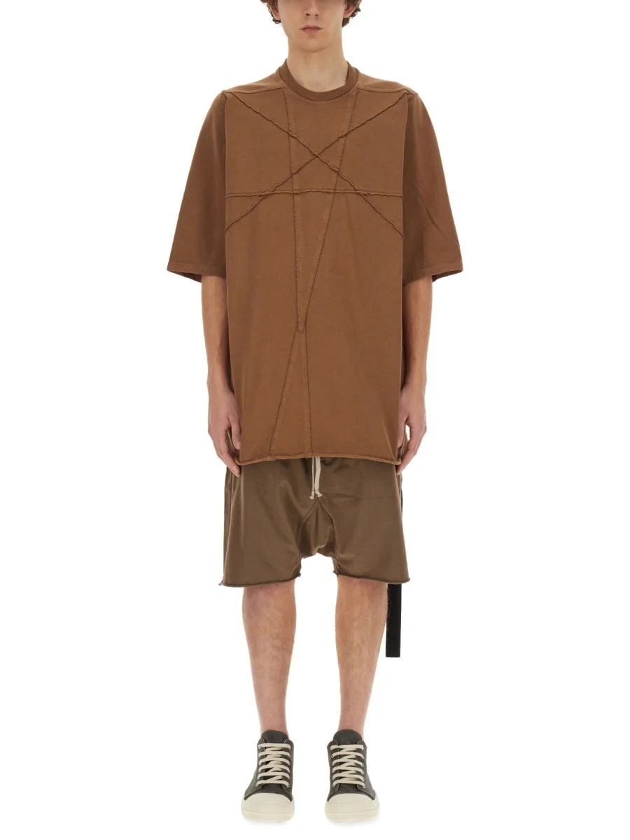 Rick Owens Drkshdw Men Cotton T-Shirt - 1