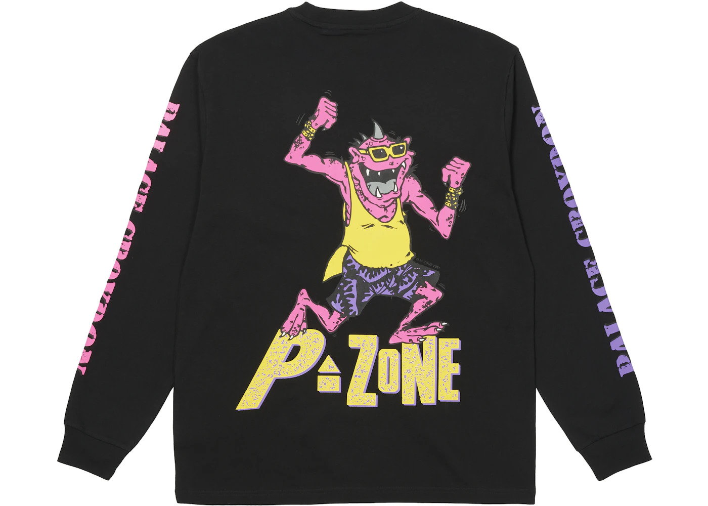 Palace M-Zone Mutant Stomp Longsleeve Black - 2