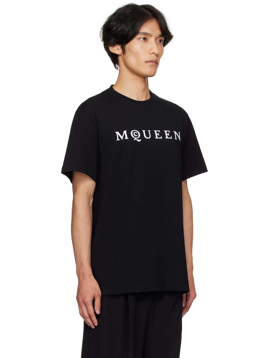 Black 'McQueen' T-shirt - 2