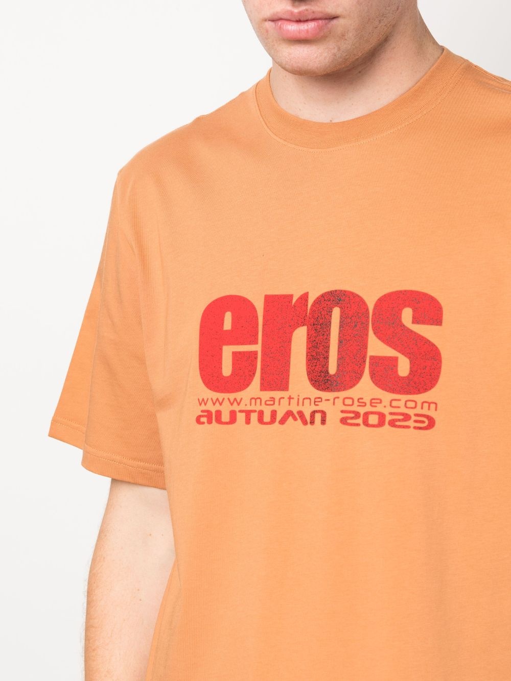 Eros graphic-print cotton T-shirt - 5
