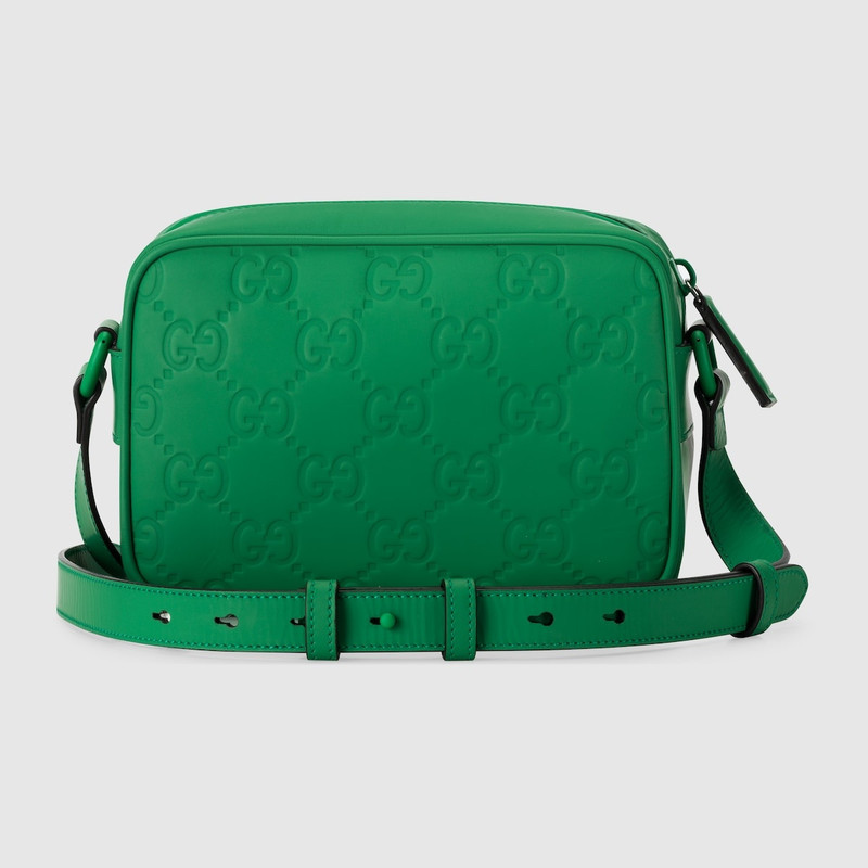 GG rubber-effect mini shoulder bag 4