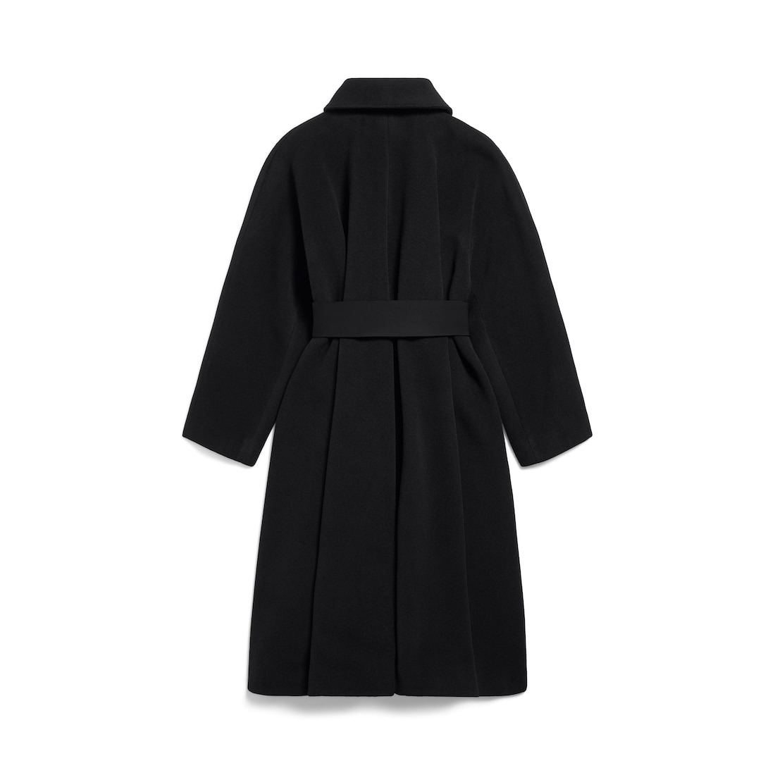 Women's Wrap Coat in Black - 6