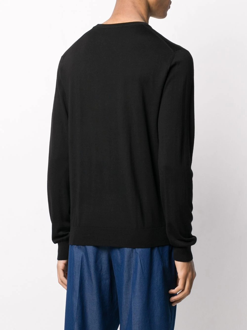 geometric FF crewneck jumper - 4