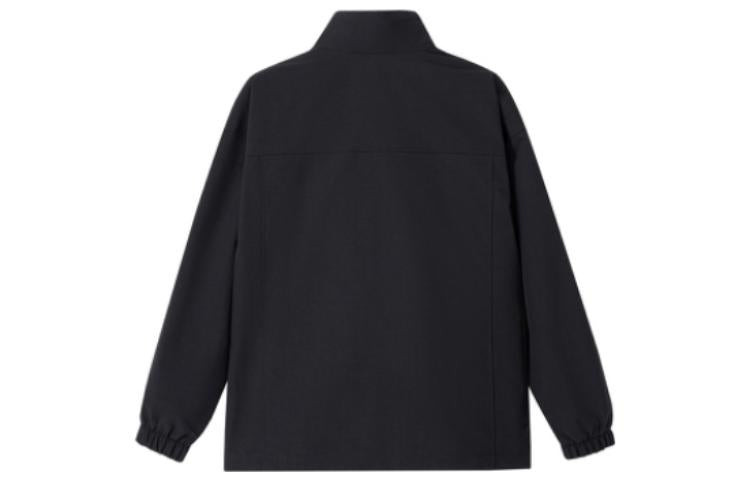 New Balance Logo Print Sport Jacket 'Black' AMJ31305-BK - 2