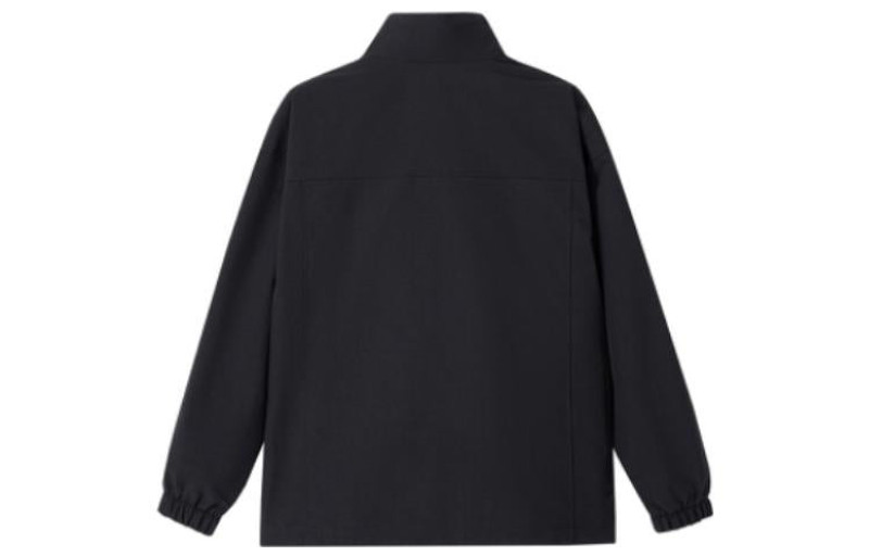 New Balance New Balance Logo Print Sport Jacket 'Black' AMJ31305-BK outlook