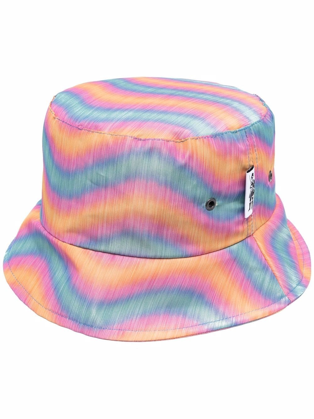 wave nylon bucket hat - 1