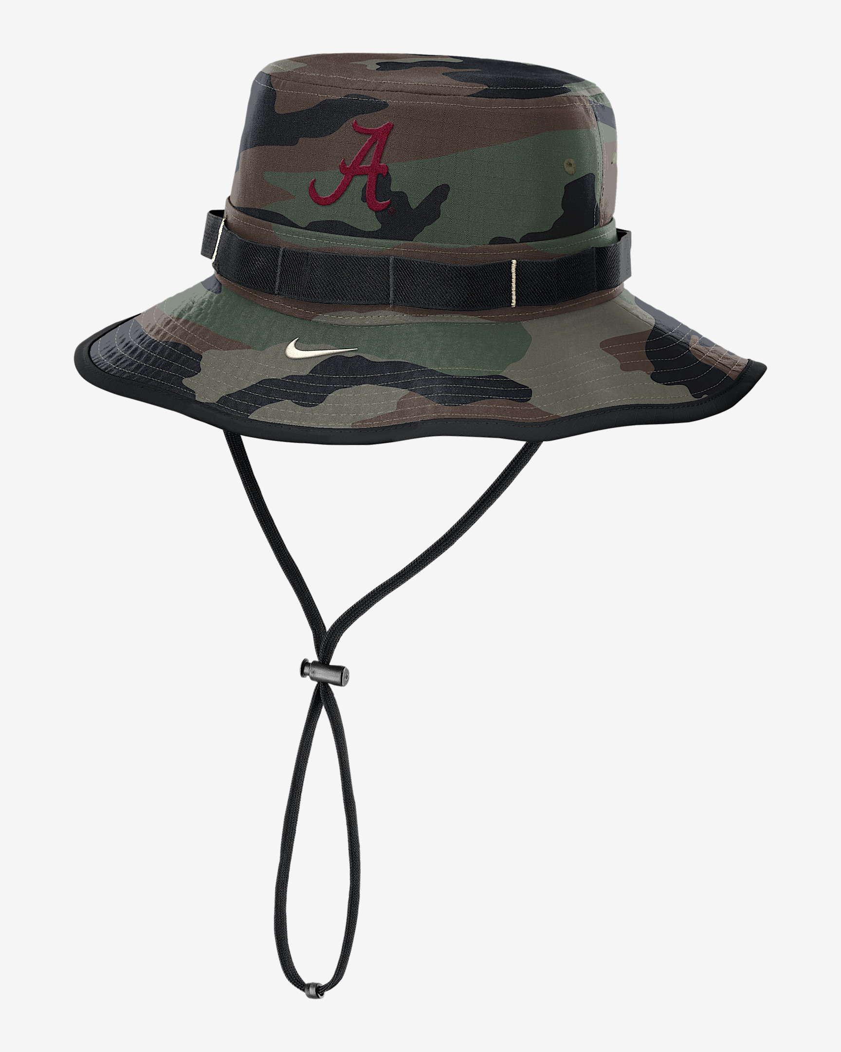 Alabama 2025 Military Appreciation Boonie Men's Nike Dri-FIT College Bucket Hat - 1