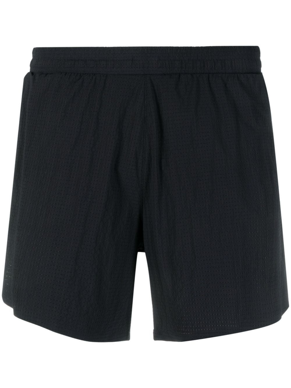 logo-print elasticated-waist shorts - 1