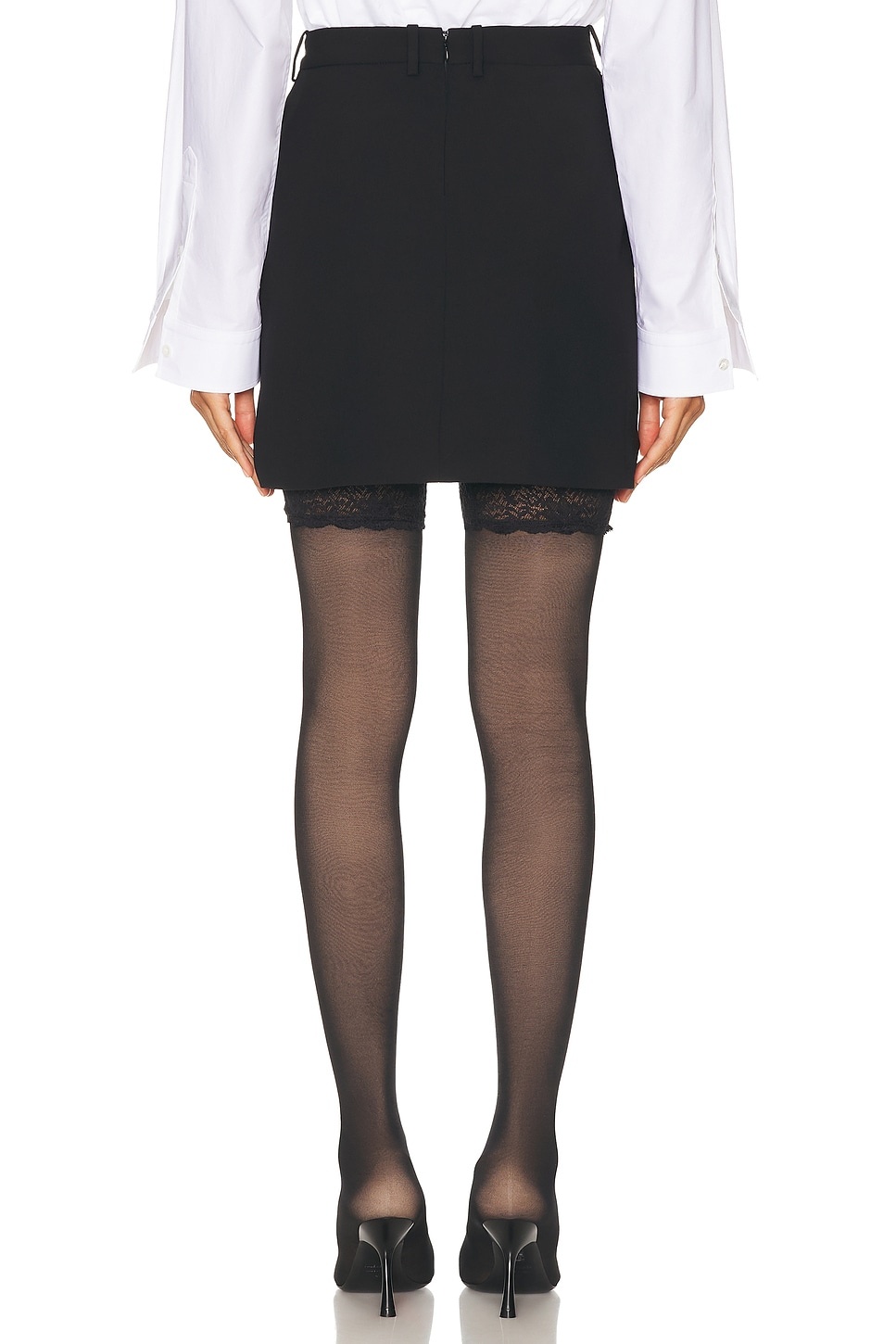 Tailored Mini Skirt - 4