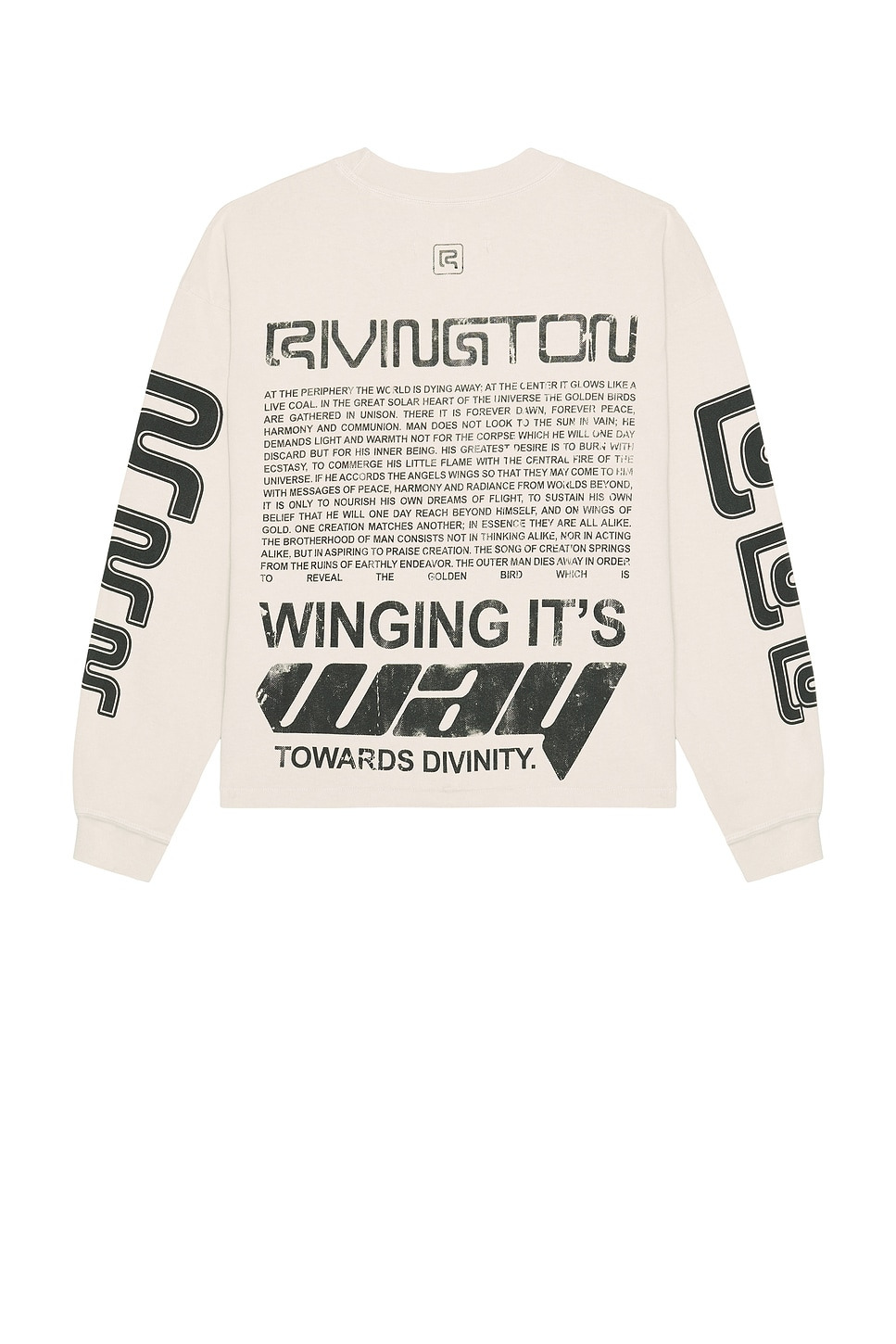 Divinity Paper Garden Long Sleeve Tee - 2