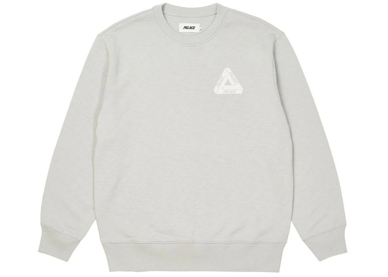 PALACE Palace Slub Crew (FW21) Grey outlook