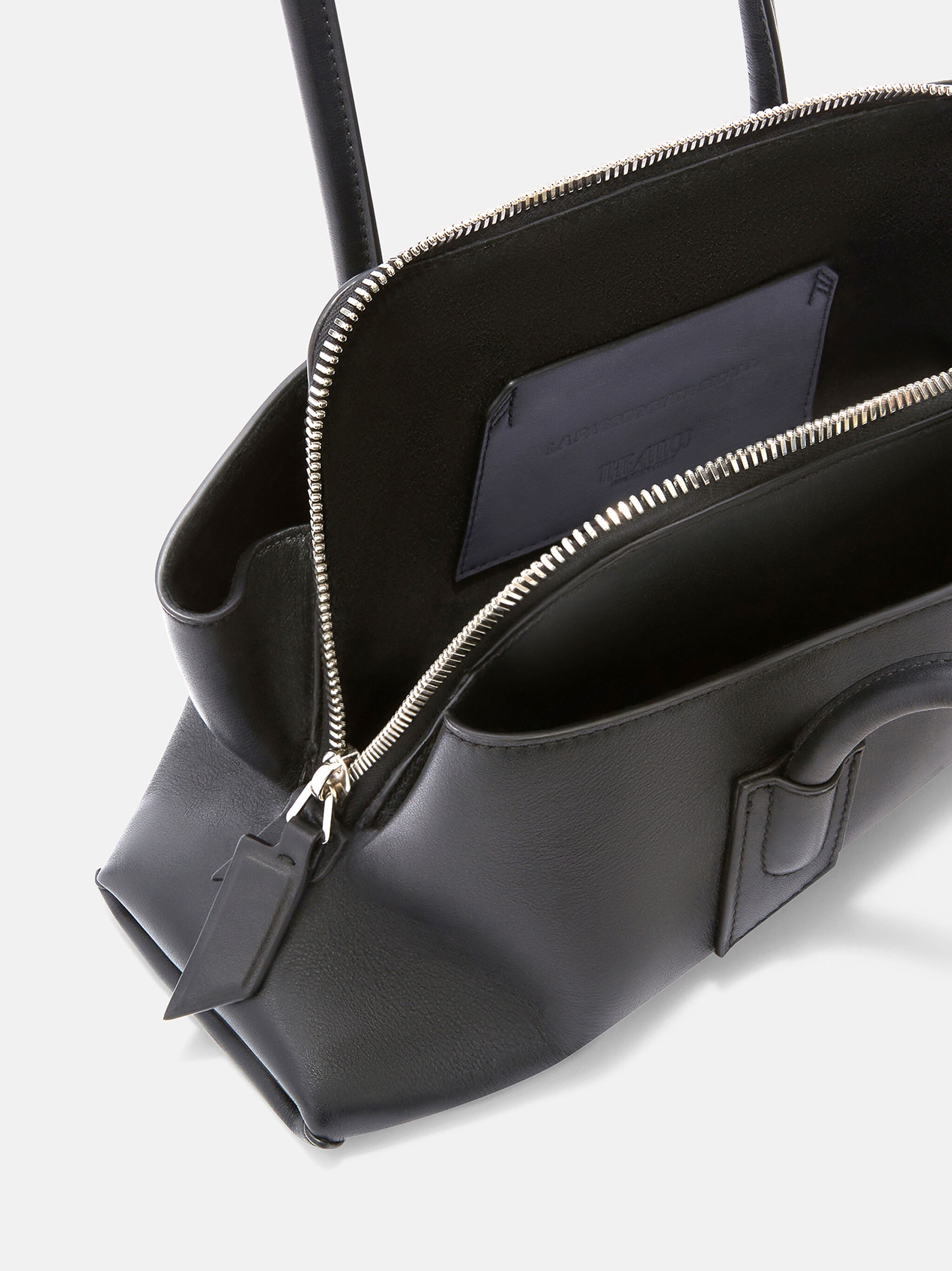 ''LA PASSEGGIATA SMALL'' BLACK TOP HANDLE - 4