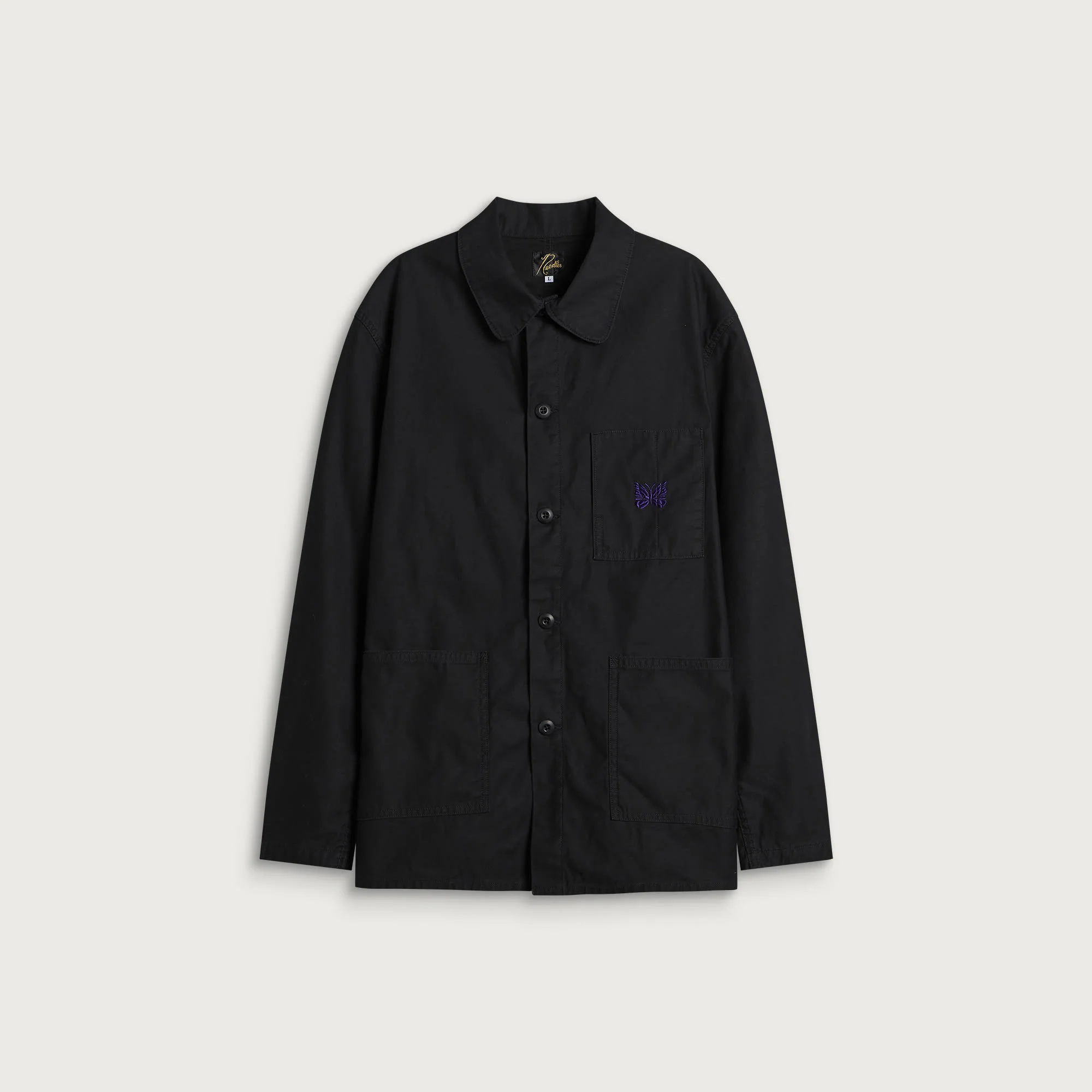 Needles Reversed Sateen Coverall Jacket - 1