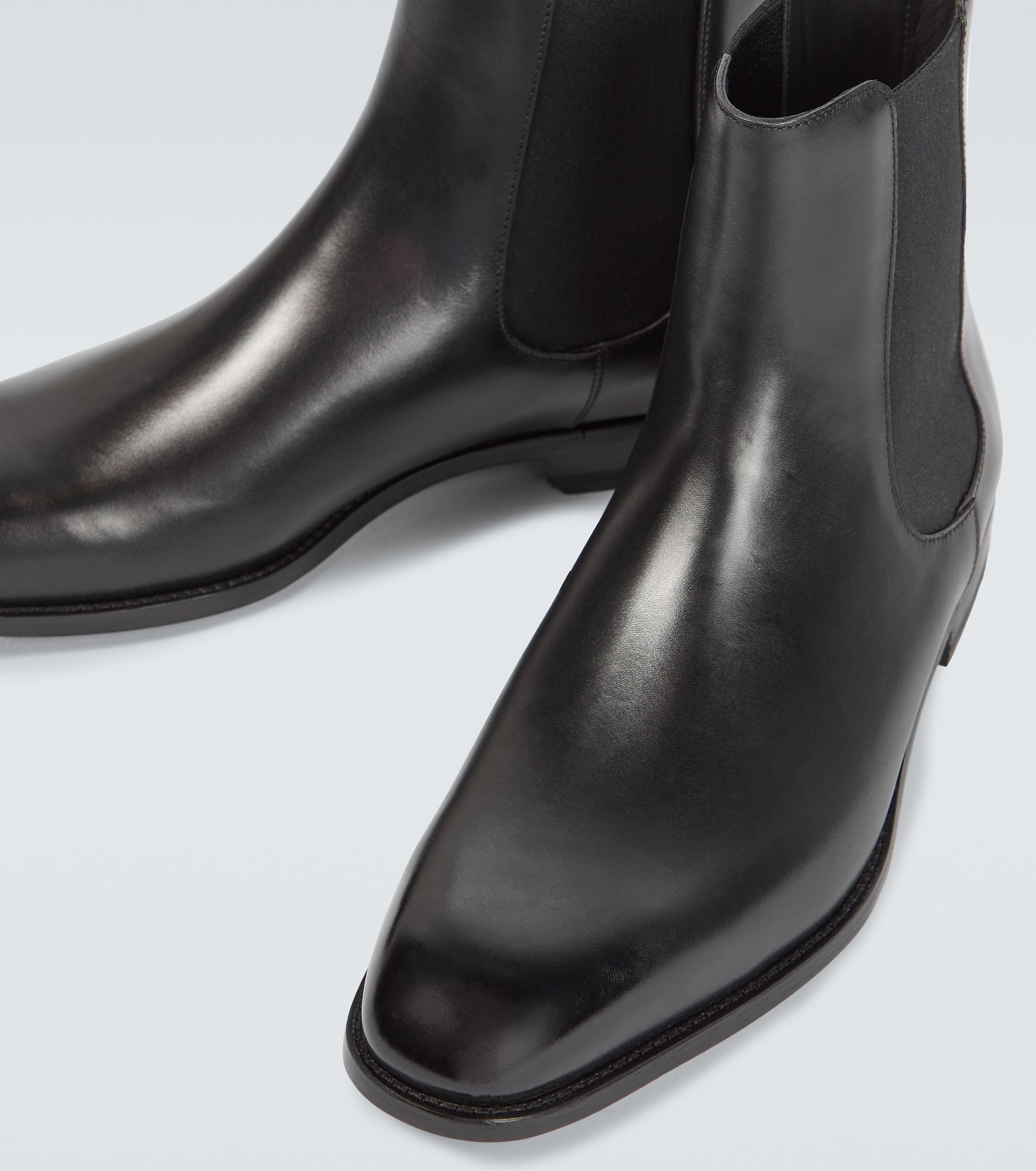Delsa leather Chelsea boots - 3