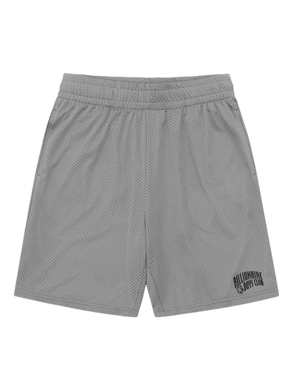 mesh logo-print shorts - 1