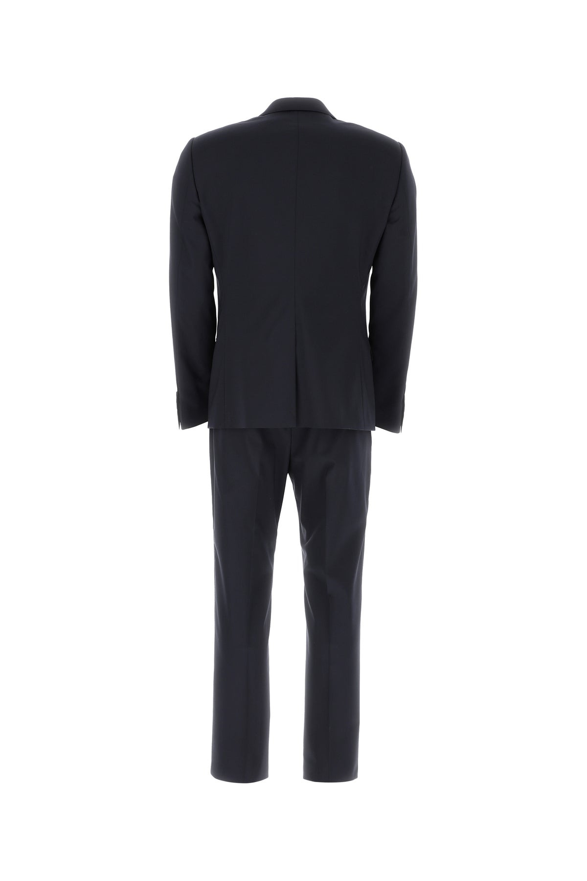 Navy blue light wool Martini suit - 2