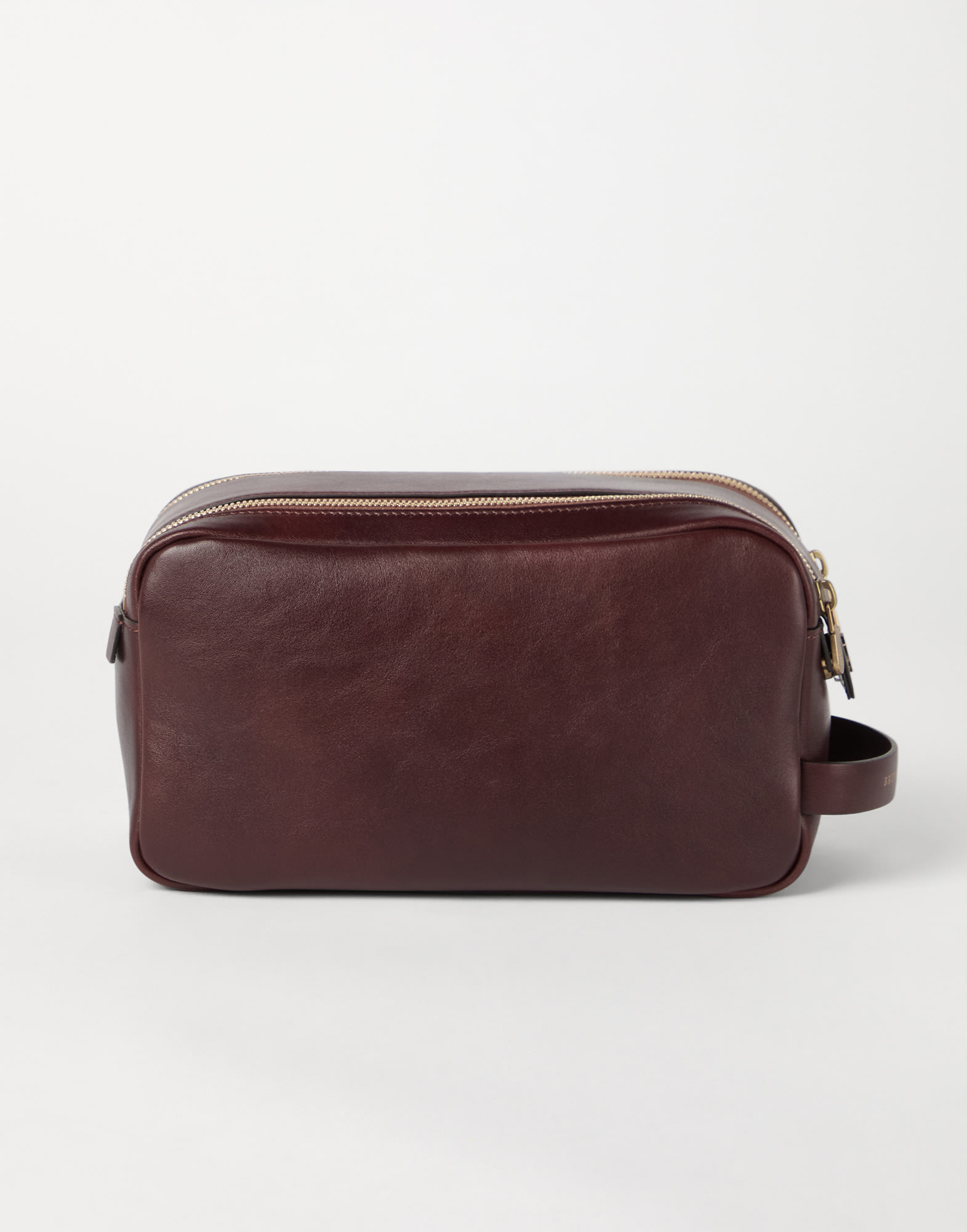 Calfskin beauty case with double zipper - 2