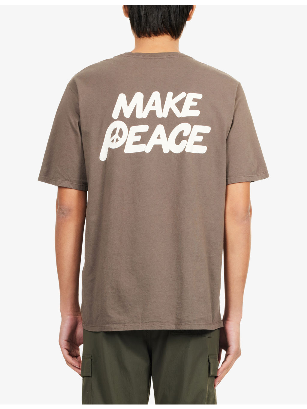 Balance Make Peace Graphic-Print Cotton-Jersey T-Shirt - 4