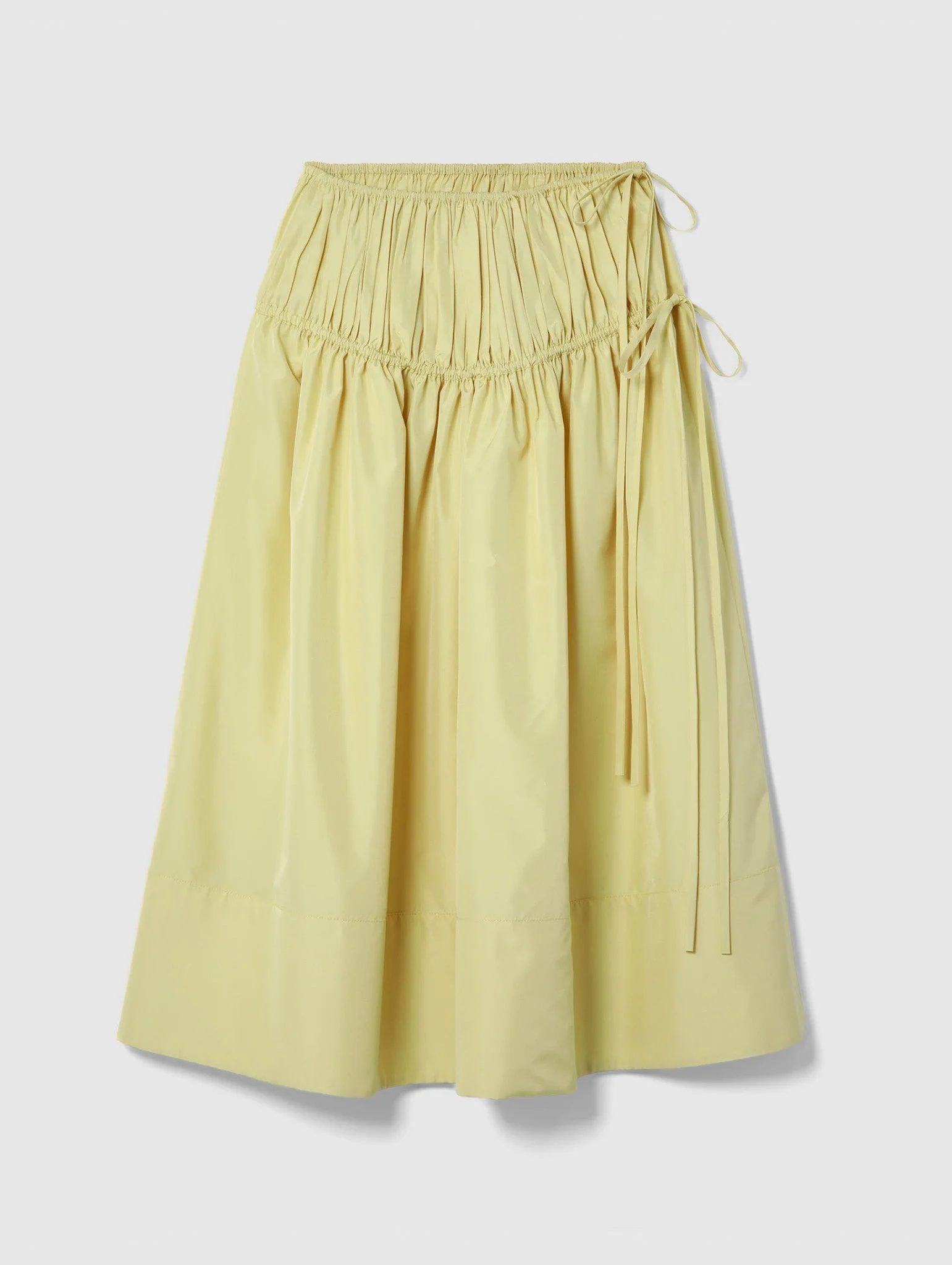 EVE SILK TIE SKIRT - 1