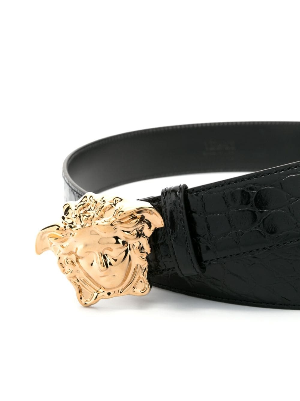 Medusa Head leather belt - 2