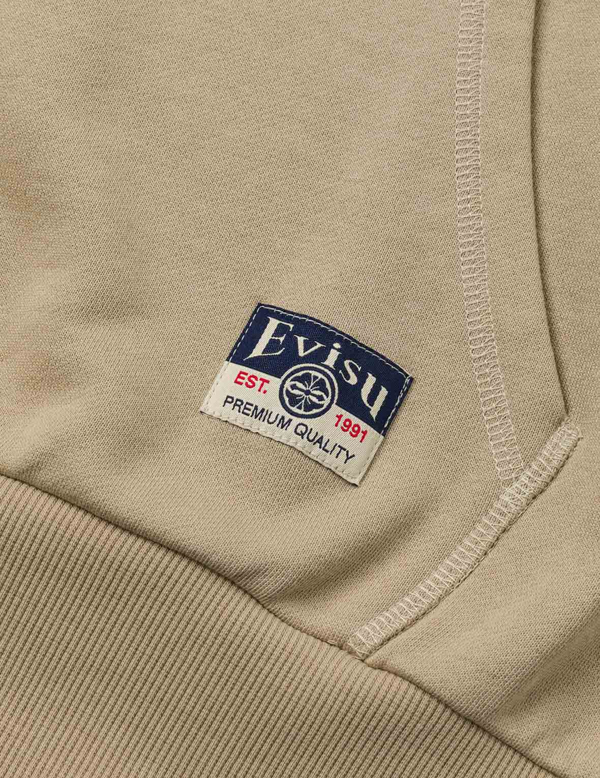 Seagull Print Relax Fit Hoodie - 7