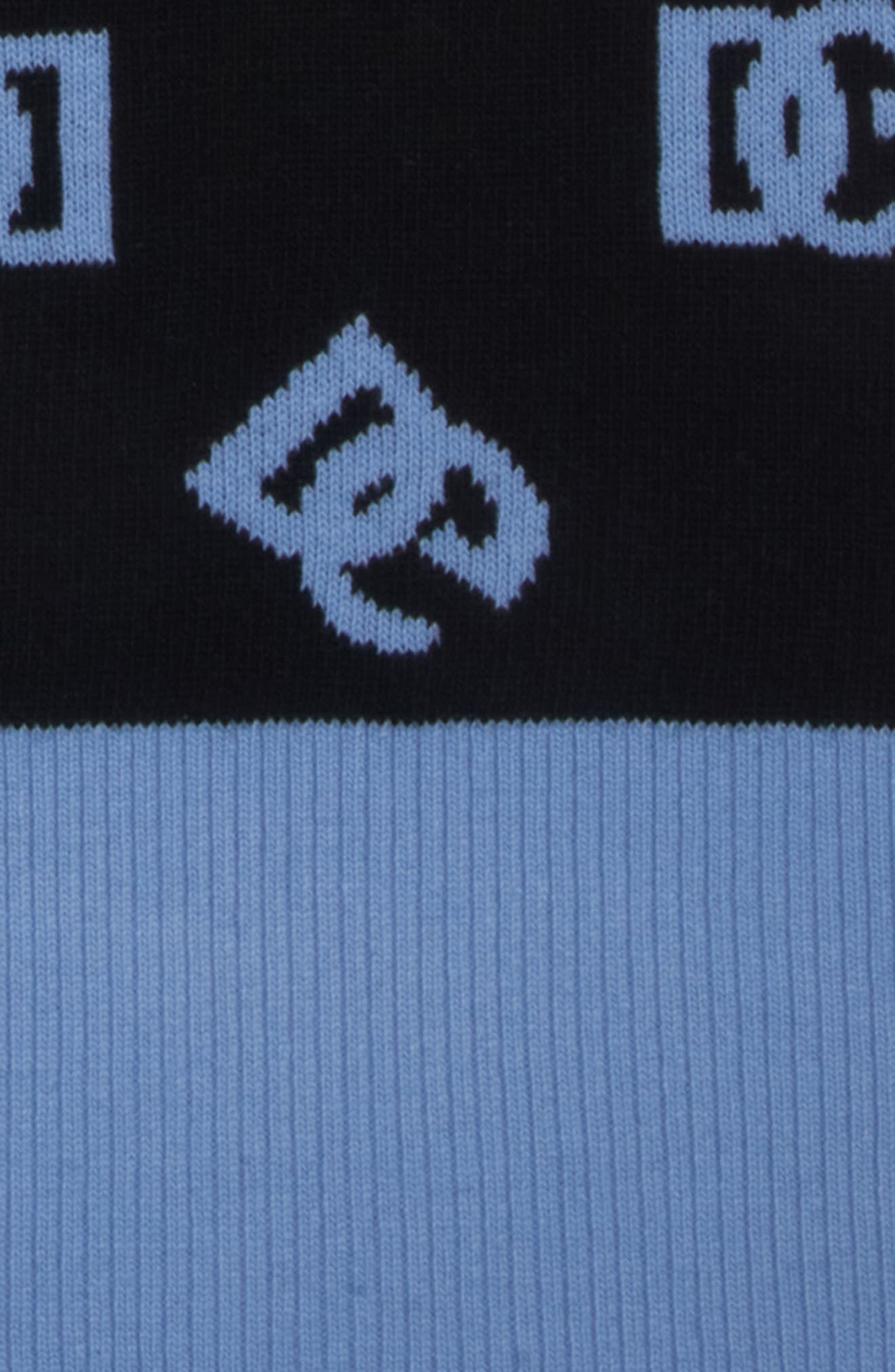 Dolce&Gabbana DG Logo Colorblock Wool Scarf in B0143 Very Light Blue at Nordstrom - 4