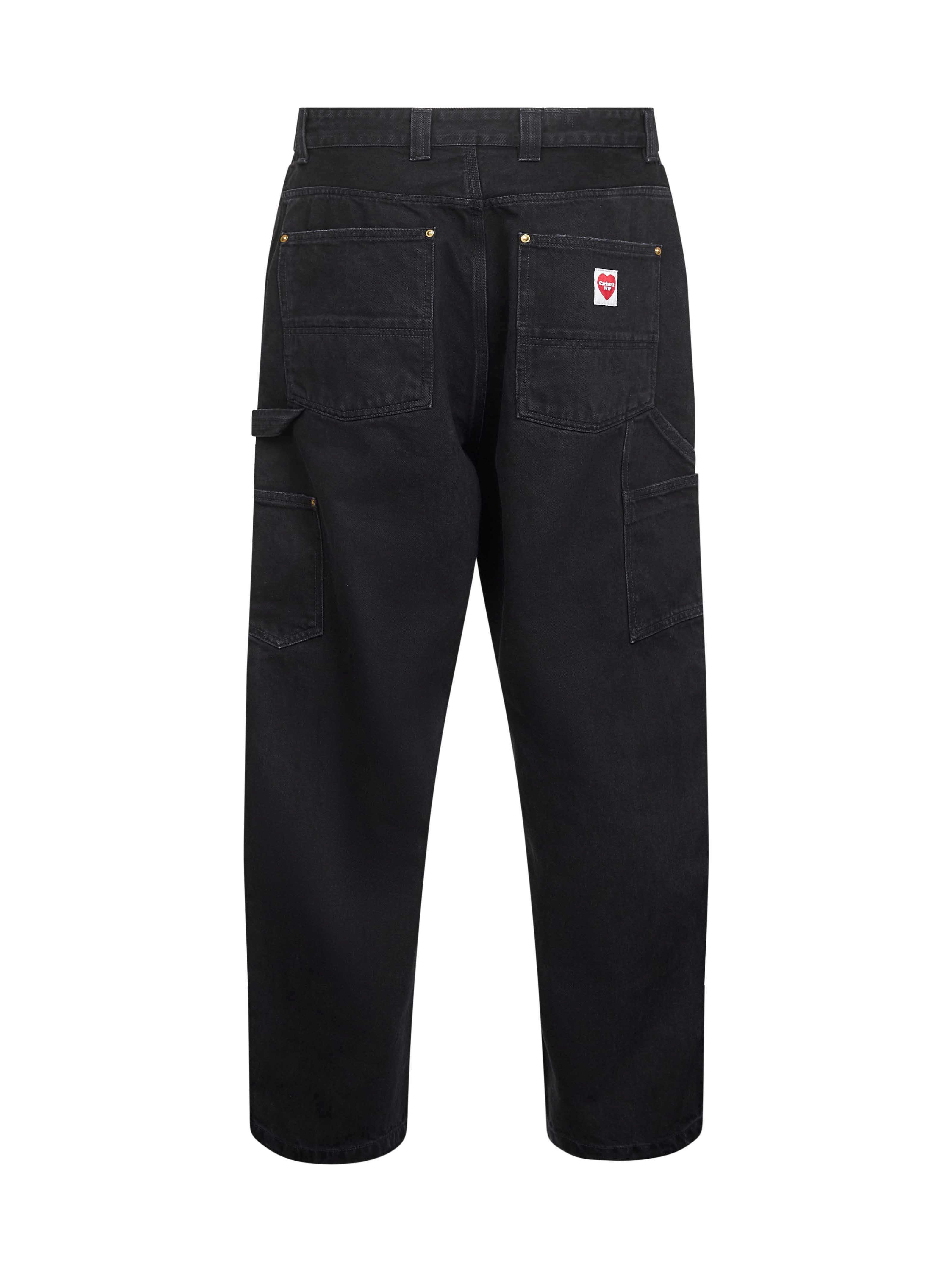 Black Nash Double Knee Pant jeans - 2