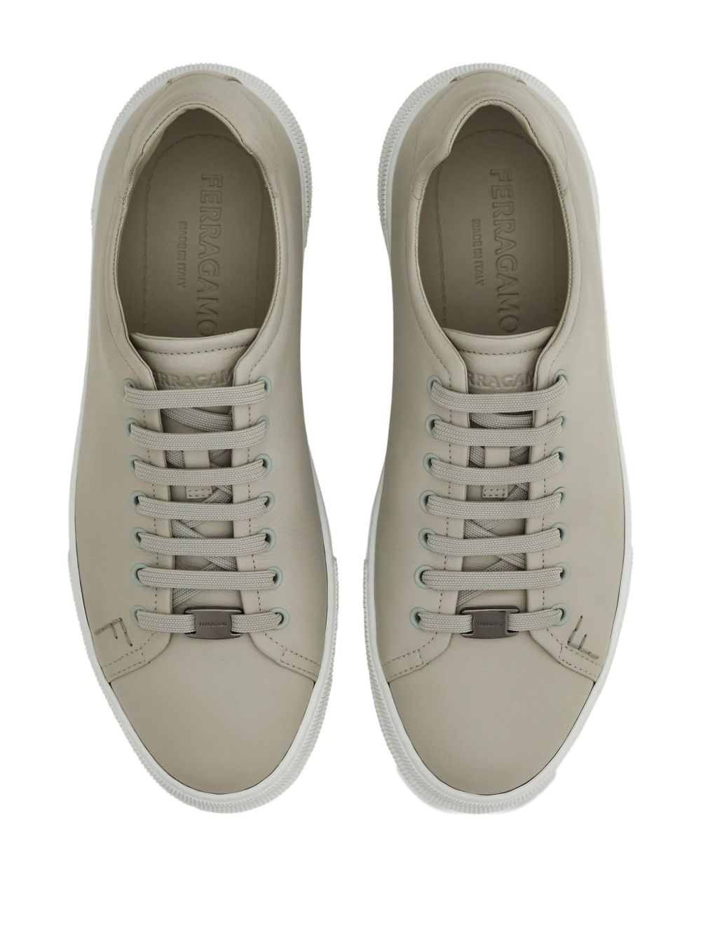 leather sneakers - 4