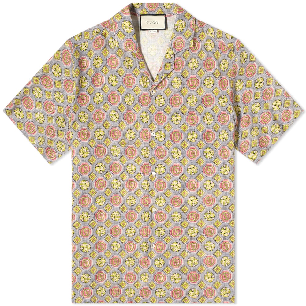 Gucci GG Floral Vacation Shirt - 1