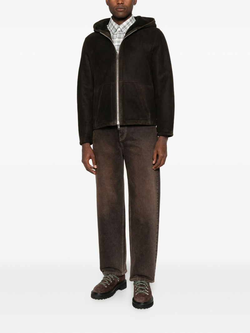 Yves Salomon hooded zip jacket outlook