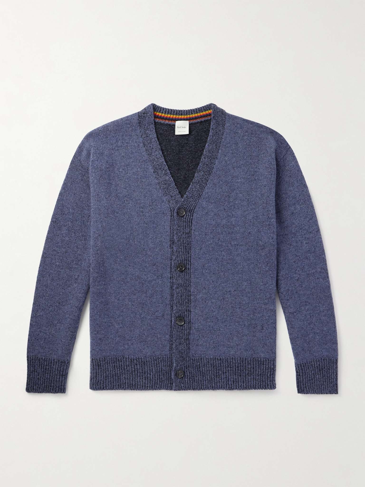 Ribbed Wool Cardigan - 1