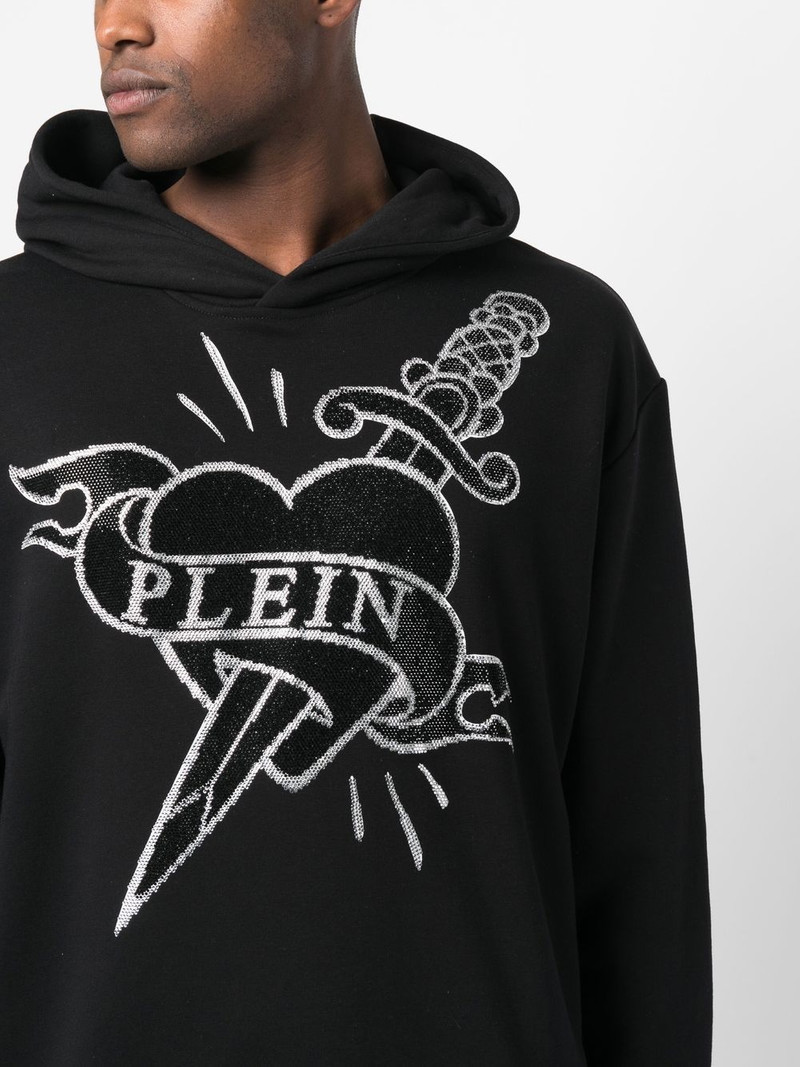 tattoo print hoodie 5