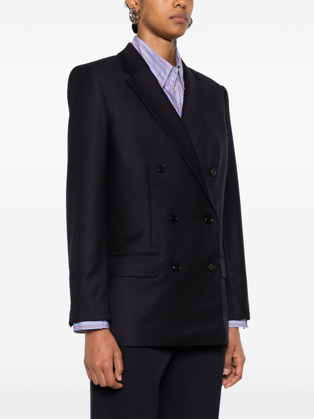 double-breasted blazer - 3